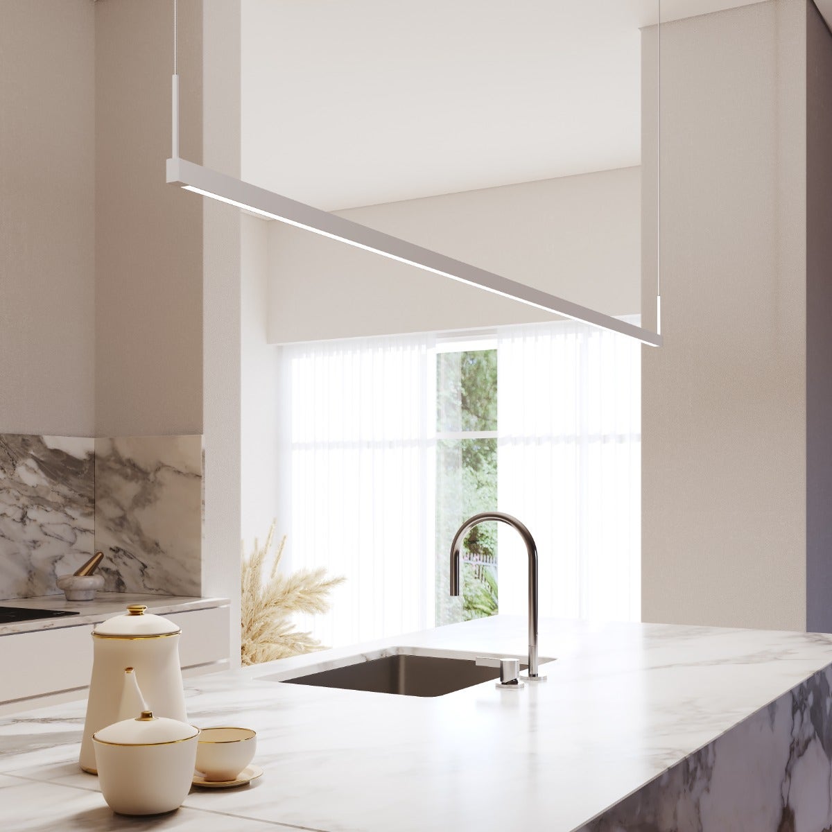 Thin pendant light discount
