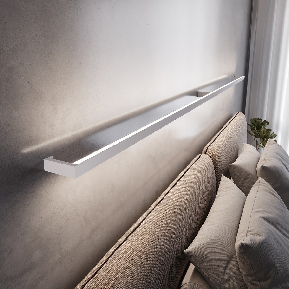 Led wall bar top