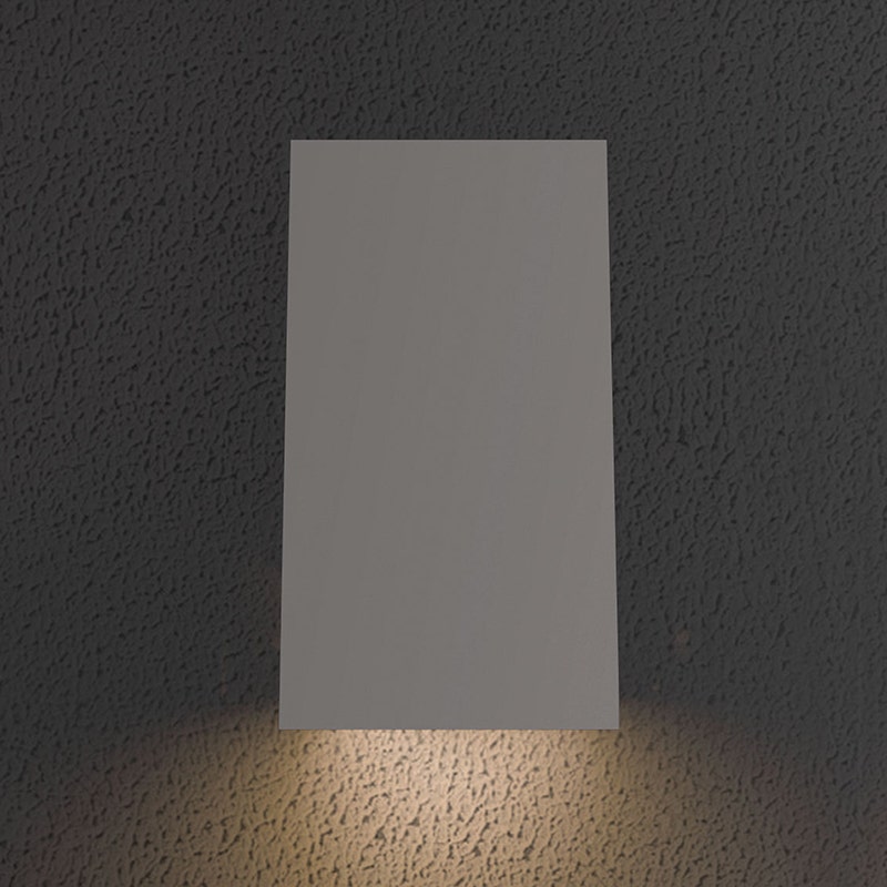 Sonneman 2361.74 WL LED Wall Sconce Angled Plane Textured Gray