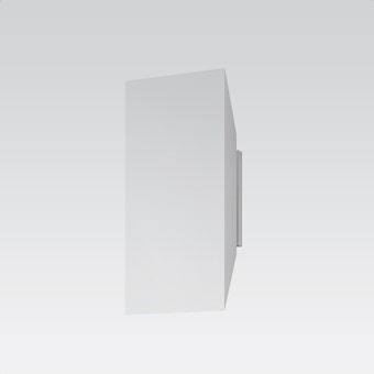 2716.98-WL Chamfer LED Sconce Textured White Gray SIlo Image