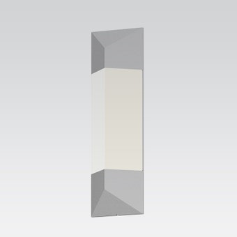 7332.98-WL Triform LED Sconce 18" Textured White Gray SIlo Image