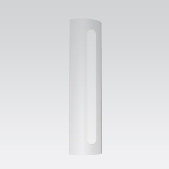7440.98-WL Porta LED Sconce 18" Textured White Gray SIlo Image