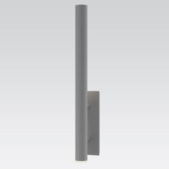 7480.74-WL Flue LED Sconce 30" Textured Gray Gray SIlo Image