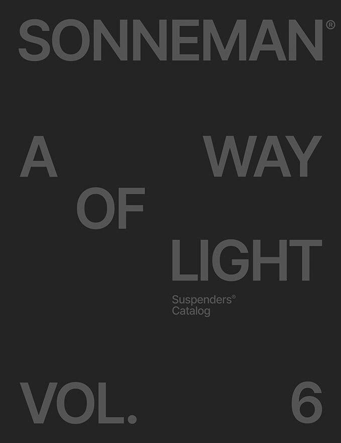 SONNEMAN - A Way of Light: Suspenders Catalog 2025