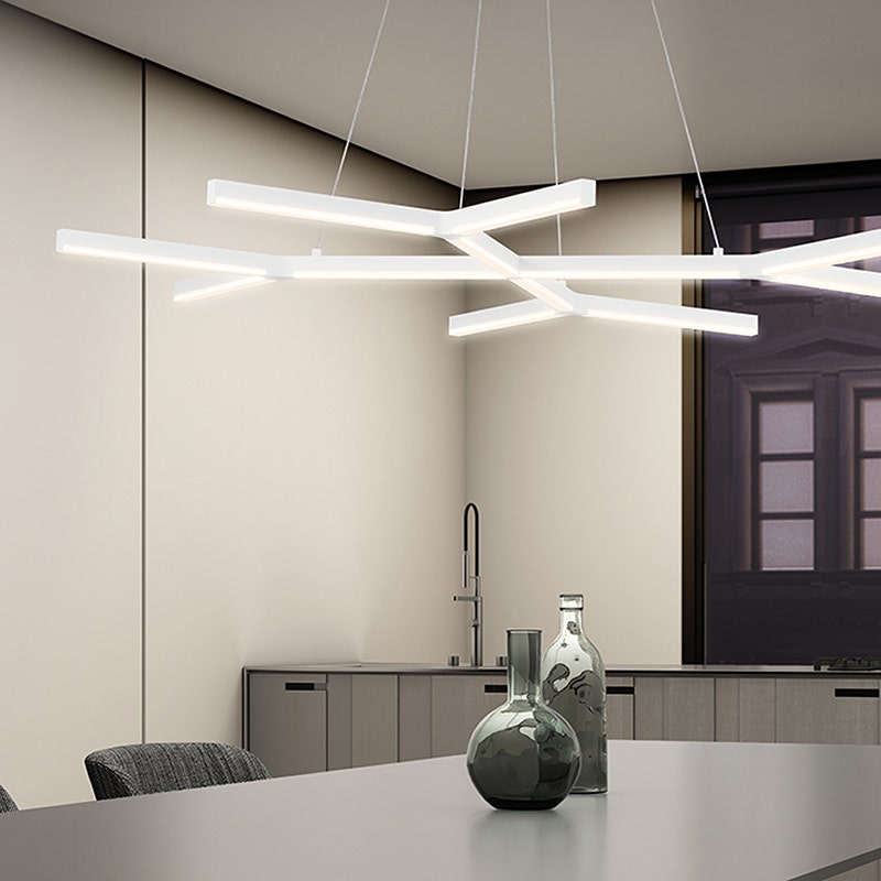 sonneman Quad-Y LED Pendant dining