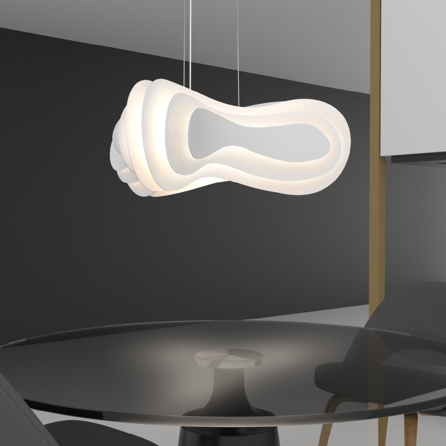 sonneman Abstract Rhythms LED Pendant dining