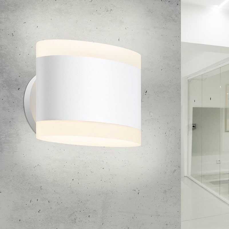 sonneman Ellipses LED Sconce hallway