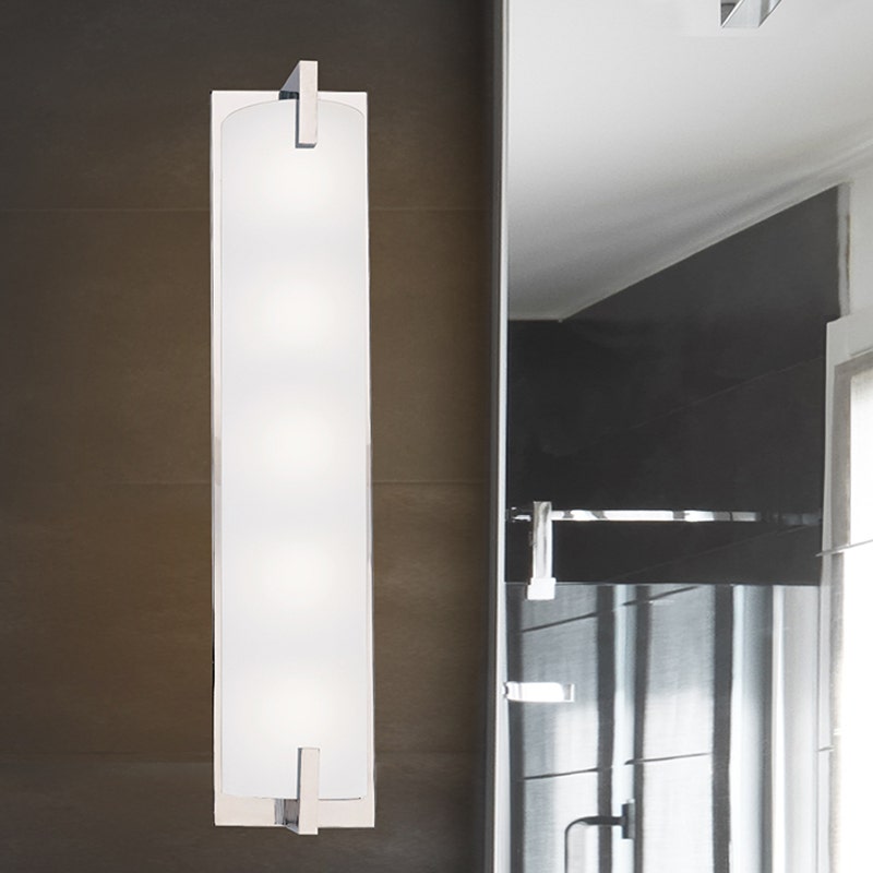 sonneman Edge Bath Bar bathroom